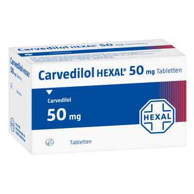 Carvedilol HEXAL 50mg
