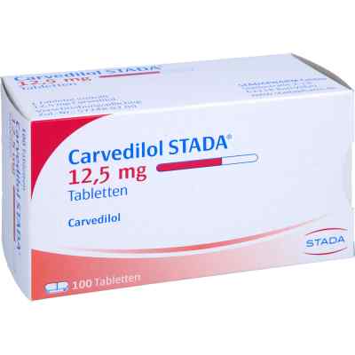 Carvedilol STADA 12,5mg