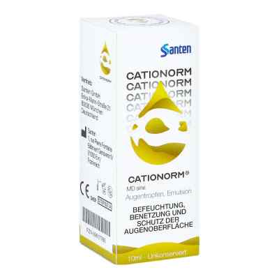 Cationorm Md sine Augentropfen 10 ml von Santen GmbH PZN 09617765
