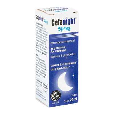 Cefanight Spray 20 ml von Cefak KG PZN 17266096