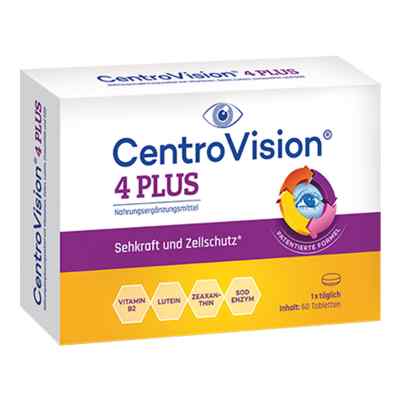 Centrovision 4 Plus Tabletten 60 stk von OmniVision GmbH PZN 16665782