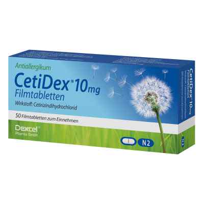 CetiDex 10mg 50 stk von Dexcel Pharma GmbH PZN 08892127