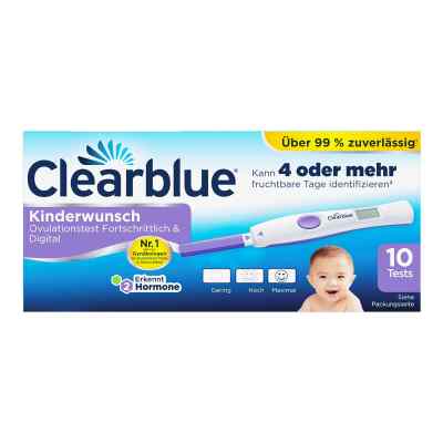 Clearblue Ovulationstest Fortschrittlich & Digital 10 stk von Procter & Gamble GmbH PZN 12894008