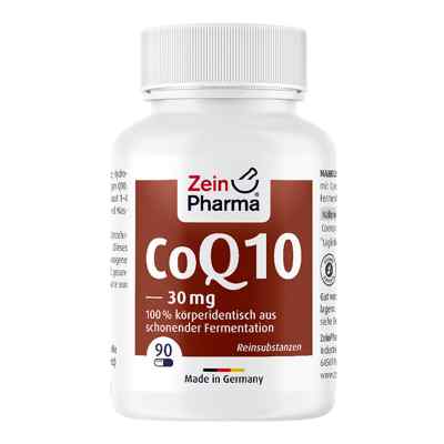 Coenzym Q10 Kapseln 30 mg 90 stk von ZeinPharma Germany GmbH PZN 09096349