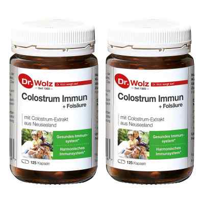 Colostrum Immun Doktor Wolz Kapseln 2x125 stk von Dr. Wolz Zell GmbH PZN 08105905