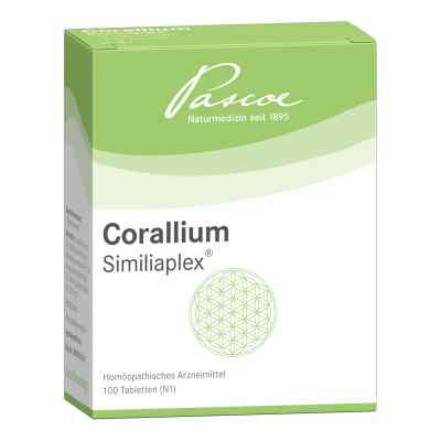Corallium Similiaplex Tabletten 100 stk von Pascoe pharmazeutische Präparate PZN 14406970