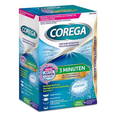 Corega Tabs 3 Minuten
