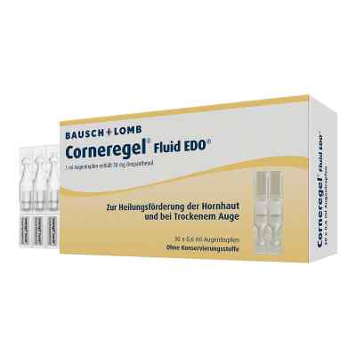 Corneregel Fluid EDO unterstützt die Wundheilung am Auge 30X0.6 ml von Dr. Gerhard Mann PZN 03422279
