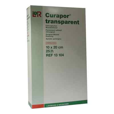 Curapor Wundverband steril transparent 10x20 cm 25 stk von Lohmann & Rauscher GmbH & Co.KG PZN 02914170
