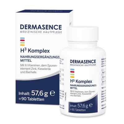 Dermasence H3 Komplex Tabletten 90 stk von Medicos Kosmetik GmbH & Co. KG PZN 15378247