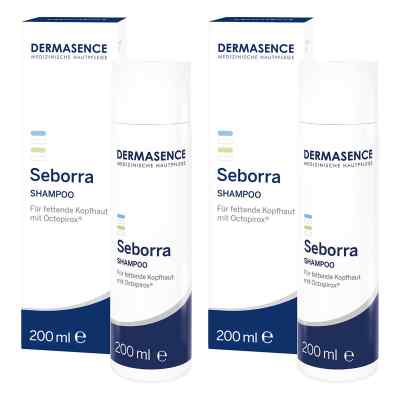 Dermasence Seborra Shampoo 2x200 ml von Medicos Kosmetik GmbH & Co. KG PZN 08104493