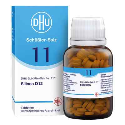 DHU Schüßler-Salz Nummer 11 Silicea D12 Tabletten 420 stk von DHU-Arzneimittel GmbH & Co. KG PZN 06584284