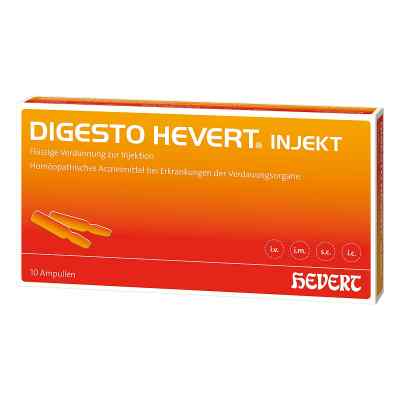 Digesto Hevert injekt Ampullen 10X2 ml von Hevert-Arzneimittel GmbH & Co. KG PZN 14360966