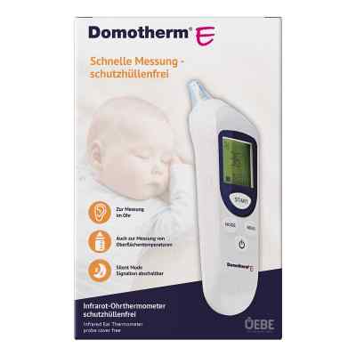 Domotherm E Infrarot-Ohrthermometer Schutzhüllenfrei
