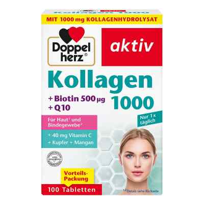 Doppelherz Kollagen 1000 Tabletten 100 stk von Queisser Pharma GmbH & Co. KG PZN 18389369