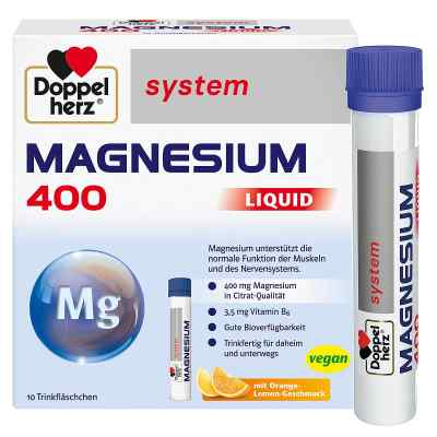 Doppelherz Magnesium 400 Liquid System Trinkampulle (n)
