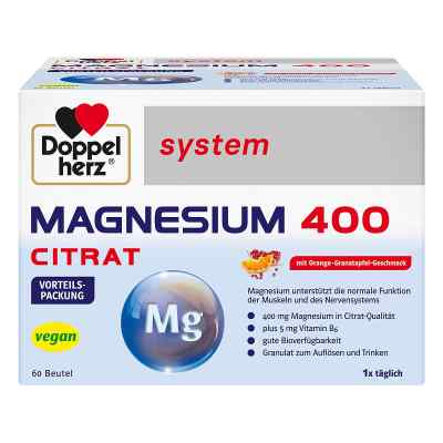 Doppelherz system Magnesium 400 Citrat