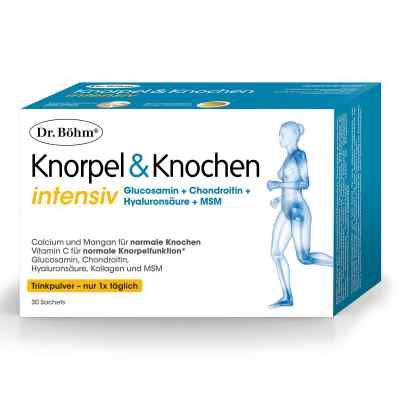 Dr. Böhm Knorpel & Knochen Intensiv Trinkpulver 30X5.7 g von Apomedica Pharmazeutische Produkte GmbH PZN 19266918