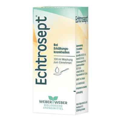 Echtrosept Tropfen zum Einnehmen 100 ml von WEBER & WEBER GmbH PZN 02750308