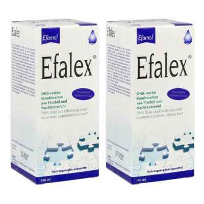 Efalex Flüssig 2x150 ml von EB Vertriebs GmbH PZN 08105865