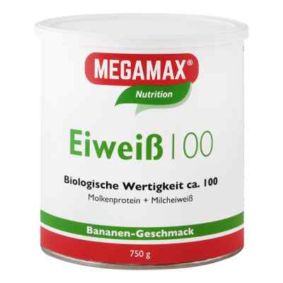 Eiweiss 100 Banane Megamax Pulver 750 g von Megamax B.V. PZN 07345877
