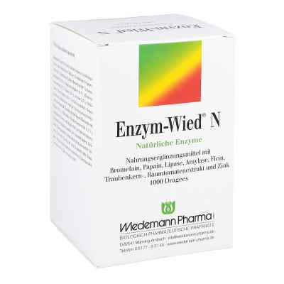 Enzym Wied N Dragees 1000 stk von Wiedemann Pharma GmbH PZN 00602213