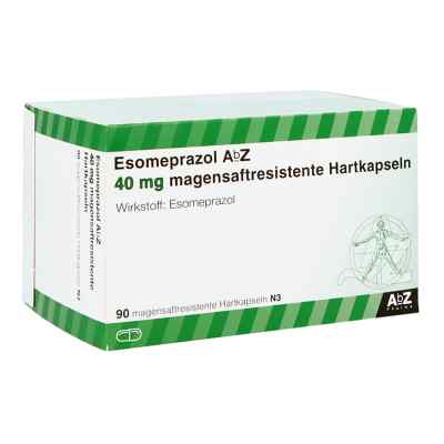 Esomeprazol AbZ 40mg 90 stk von AbZ Pharma GmbH PZN 06465390