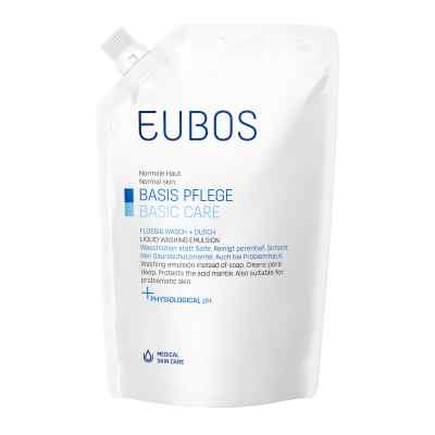 Eubos Flüssig blau Nachfüllpackung unparfüm.