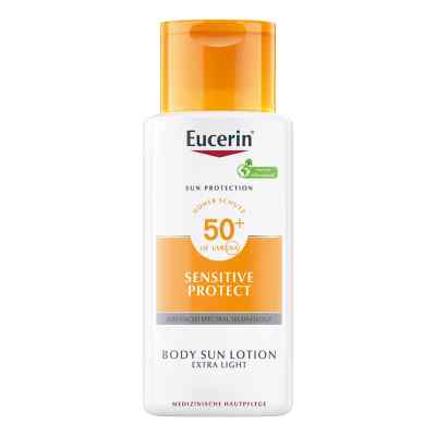 Eucerin Sun Sensitive Protect Lotion Extra Light LSF 50+ 150 ml von Beiersdorf AG Eucerin PZN 03815725