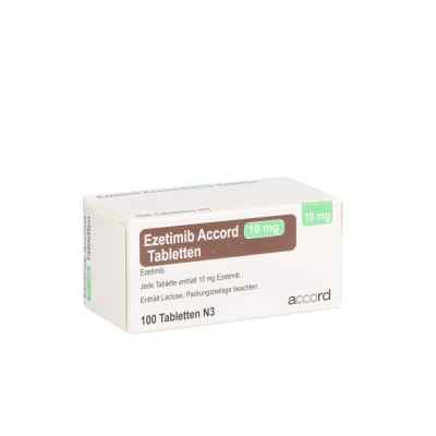 Ezetimib Accord 10 mg Tabletten 100 stk von Accord Healthcare GmbH PZN 12469423