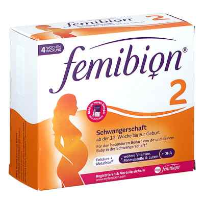 Femibion 2 Schwangerschaft Kombipackung 2X28 stk von Junek Europ-Vertrieb GmbH Zweign PZN 16329707