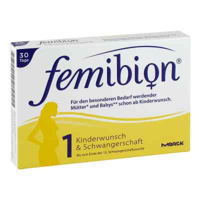 Femibion Schwangerschaft 1 D3+800 Μg Folat Tabletten  30 stk von Procter & Gamble GmbH PZN 10933744