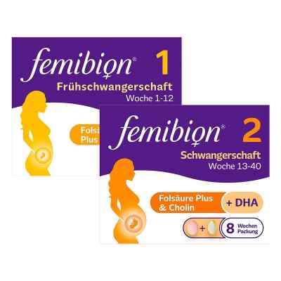 Femibion Schwangerschaft 1 und 2 1 Pck von P&G Health Germany GmbH PZN 08100287