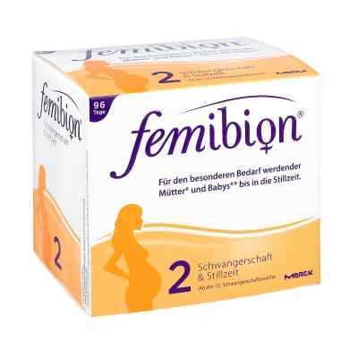 Femibion Schwangerschaft 2 D3+dha+400 Μg Folat 2X96 stk von Procter & Gamble GmbH PZN 10933684