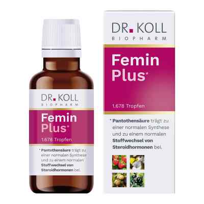 Femin Plus Doktor koll Gemmo Komplex Himbeere Vitamine b12 50 ml von Dr. Koll Biopharm GmbH PZN 18137679