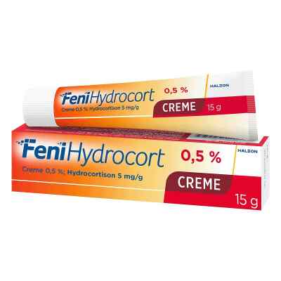 FeniHydrocort Creme 0,5 %, Hydrocortison 5 mg/g 15 g von Haleon Germany GmbH PZN 10796968