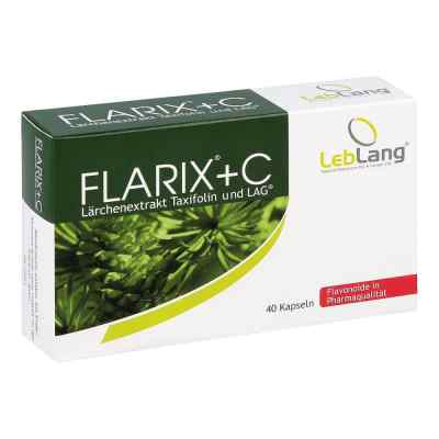 Flarix+c Lärchenextrakt Taxifolin Kapseln 40 stk von Leblang GmbH PZN 06562609