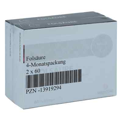 Folsäure Tabletten 2X60 stk von Medicom Pharma GmbH PZN 13919294