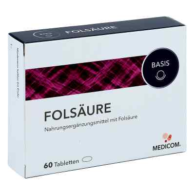 Folsäure Tabletten 60 stk von Medicom Pharma GmbH PZN 13919288