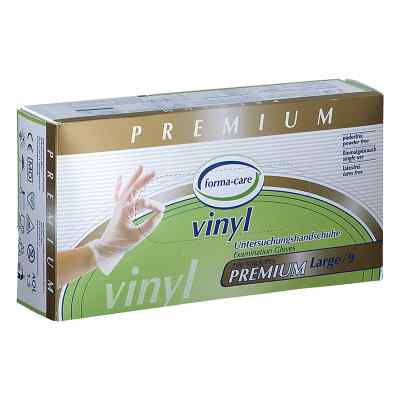 Forma-care Premium Vinyl Soft Grip U.hands.pf L 100 stk von unizell Medicare GmbH PZN 18023349