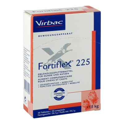 Fortiflex 225 veterinär Tabletten 30 stk von Virbac Tierarzneimittel GmbH PZN 01657937