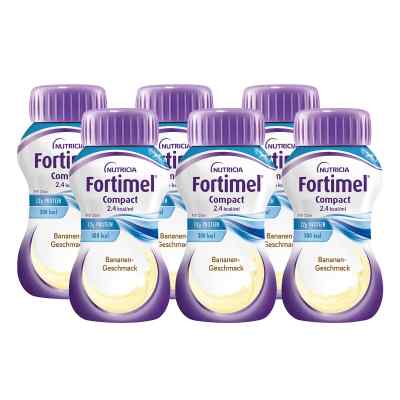 Fortimel Compact 2.4 Bananengeschmack 24x125 ml von Danone Deutschland GmbH PZN 08100328