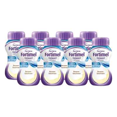 Fortimel Compact 2.4 Bananengeschmack 32x125 ml von Danone Deutschland GmbH PZN 08100329