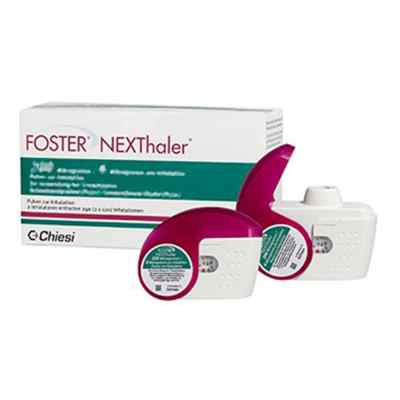 Foster Nexthaler 200/6 [my]g 120 Ed Inhalationspul 2 stk von Chiesi GmbH PZN 11305470