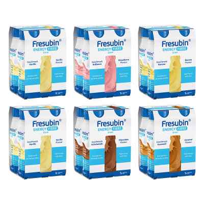 Fresubin Energy Fibre Trinknahrung Mischkarton | Aufbaukost 6X4X200 ml von Fresenius Kabi Deutschland GmbH PZN 00264070