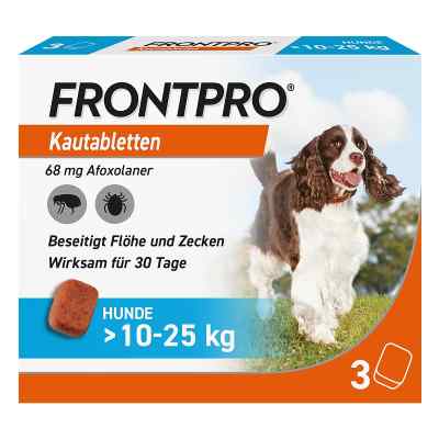 FRONTPRO Kautabletten für Hunde 10-25kg