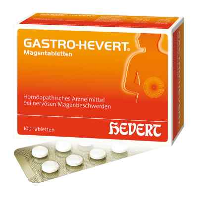 Gastro Hevert Magentabl. 100 stk von Hevert-Arzneimittel GmbH & Co. K PZN 04947334