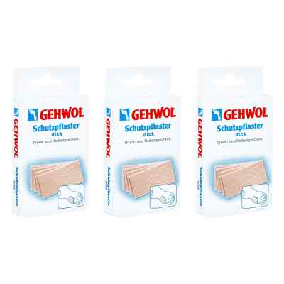 Gehwol Schutzpflaster Dick 3x4 stk von Eduard Gerlach GmbH PZN 08105186