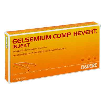 Gelsemium Comp.hevert injekt Ampullen 10 stk von Hevert-Arzneimittel GmbH & Co. K PZN 14179267