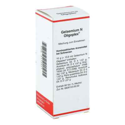 Gelsemium N Oligoplex Liquidum 50 ml von Viatris Healthcare GmbH PZN 03112521